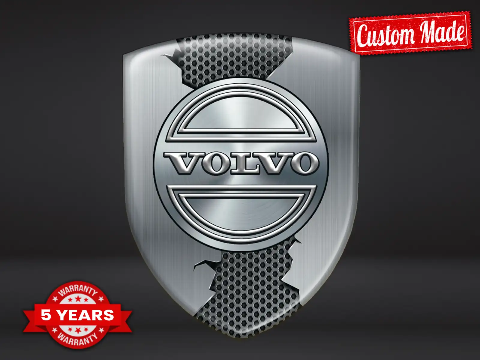 Volvo Parabrisas Autos Carreras Estrella Estilo Minimalista
